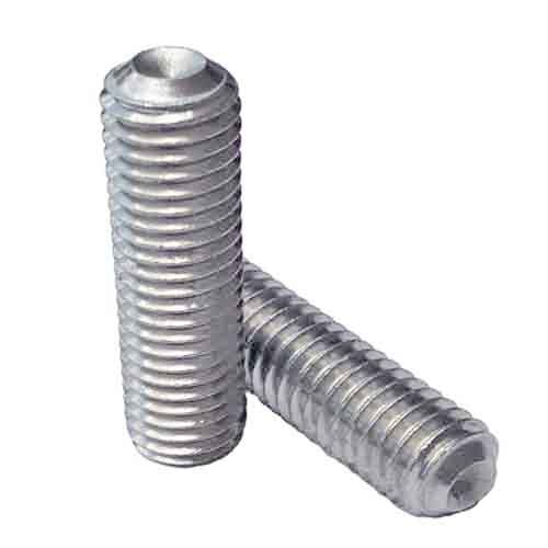 SSS418S #4-40 x 1/8" Socket Set Screw, Cup Point, Coarse, 18-8 Stainless
